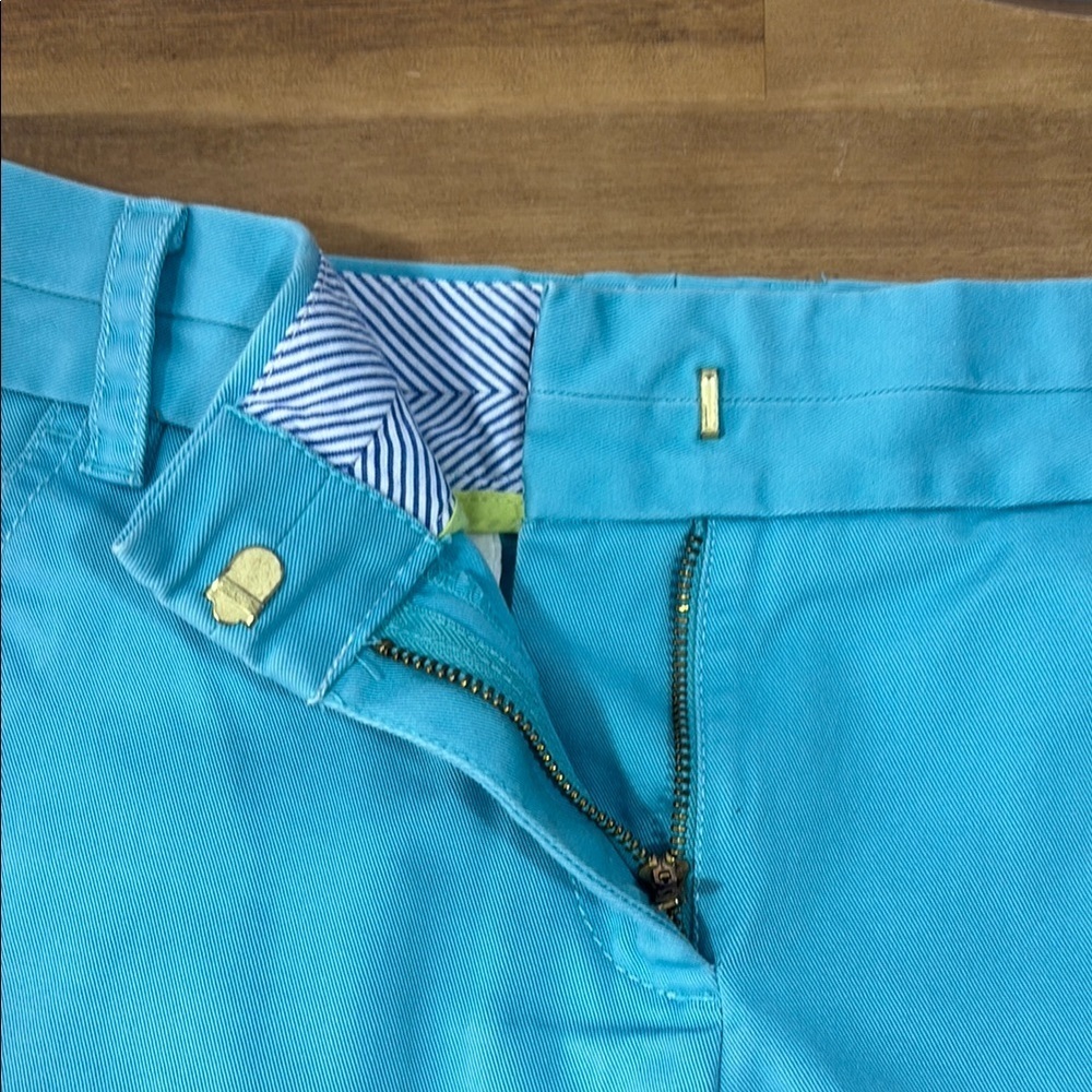 J. Crew Blue Bermuda Shorts Classic Cotton Blend - Picture 4 of 7